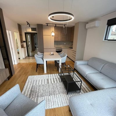 Miete einer stilvollen 2-Zimmer-Wohnung, 50 m², Vračar, Belgrad, Serbien